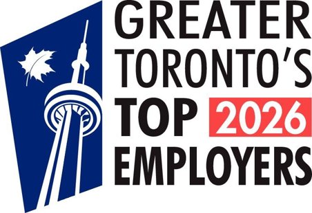 The Greater Toronto's Top Employers for 2026 logo.