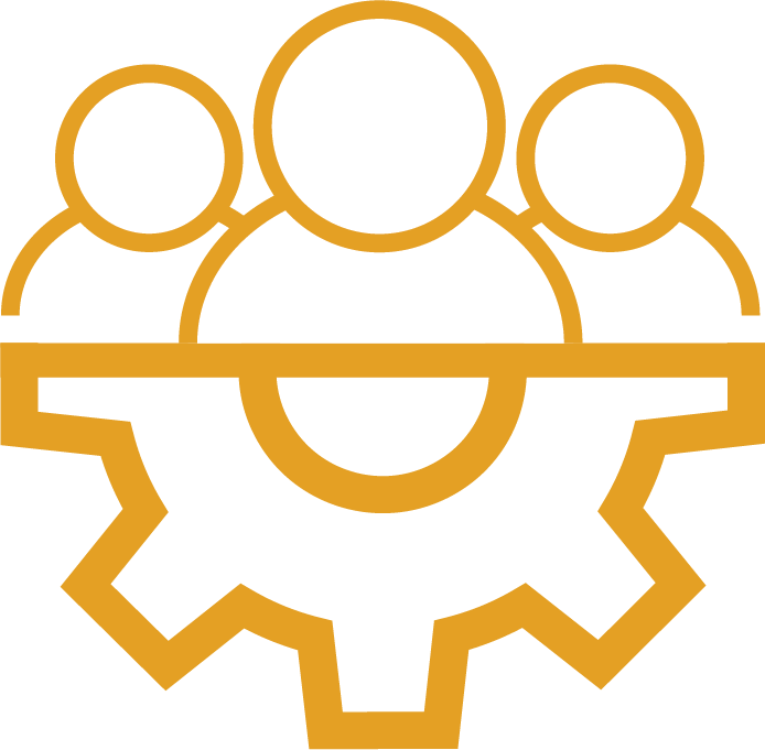 People and Gear icon