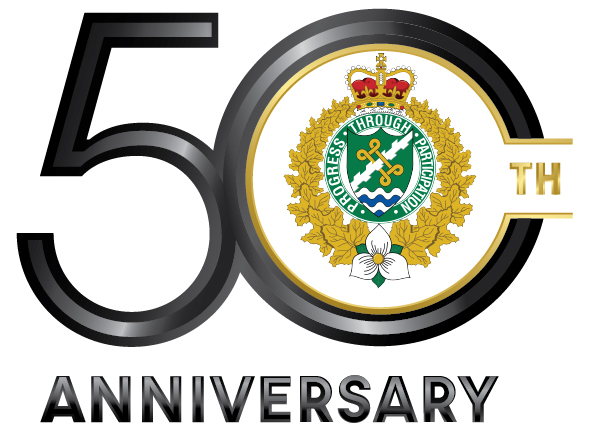 Halton 50th Anniversary Logo