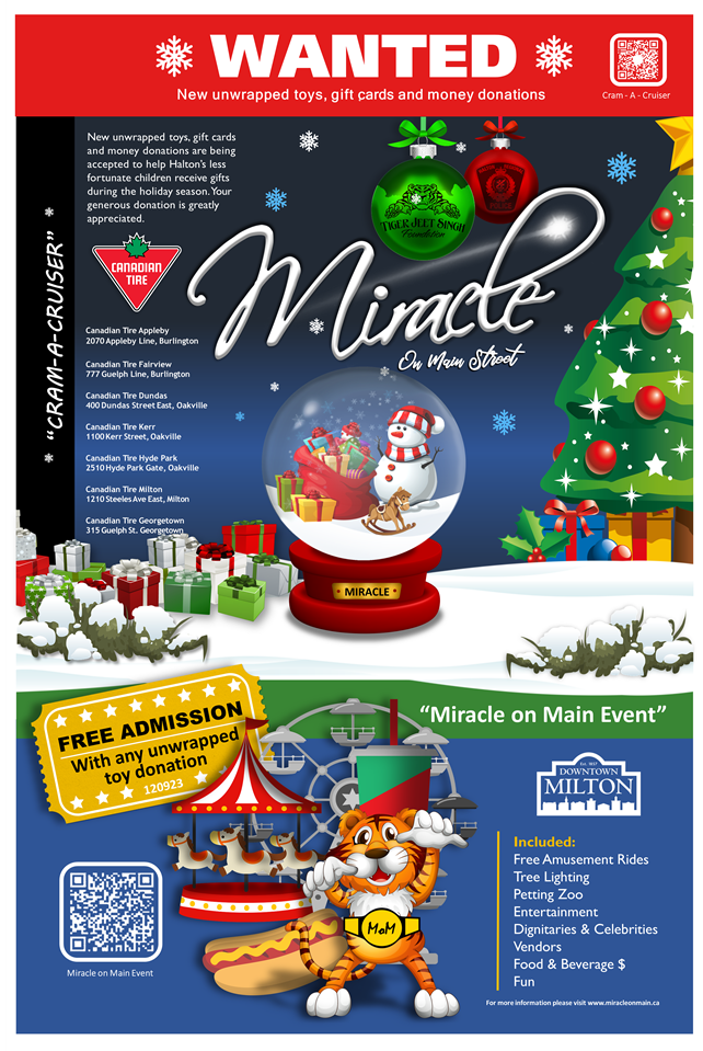 Miracle on Main event flyer